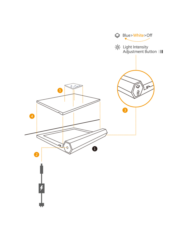 White Light LED Transilluminator｜SDS-PAGE, X-Ray film